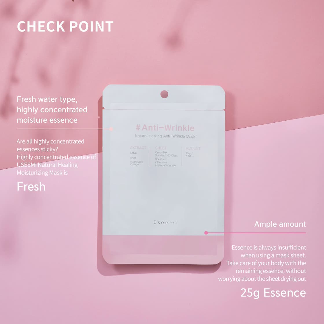 Useemi Natural Healing Anti-Wrinkle Mask