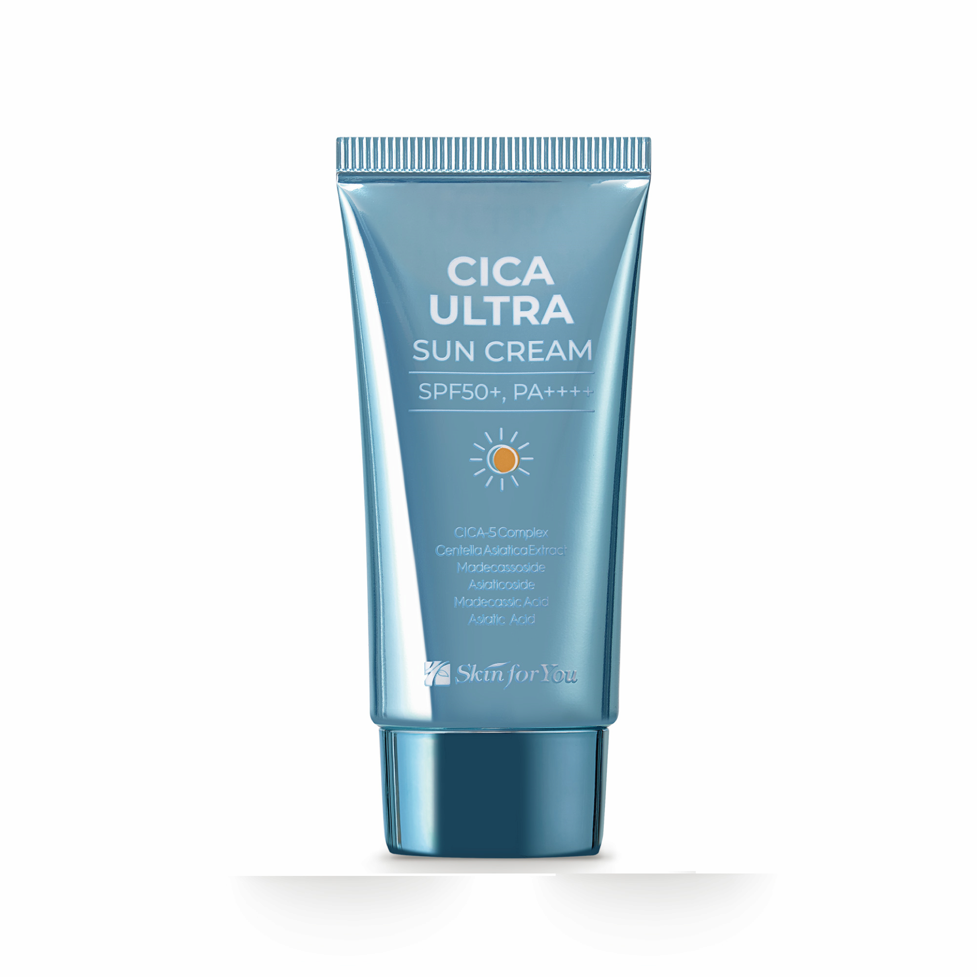 Vegan Sunblock SPF 50 Skin for You CICA ULTRA SUN CREAM Whitening and Wrinkle ImprovImprovement 
