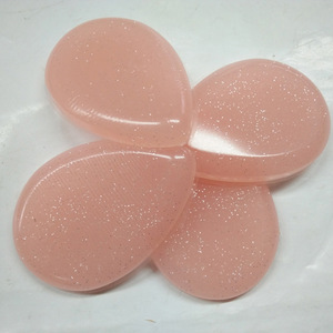Washable silicone cosmetic powder puff for makeup