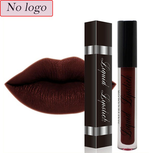 Waterproof long lasting kissproof fashional color private label unlabeled matte liquid lipstick