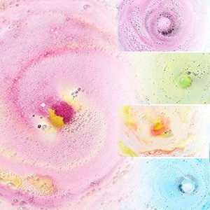 Wholesale Customize Effervescent Fragrance Raw Material Organic Home Spa Fizz Essential Oil All Natural Bath Bombs