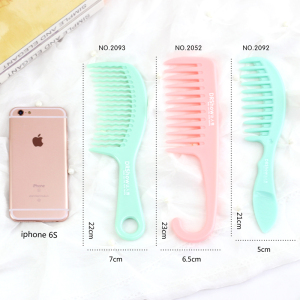 Wholesale Hair Care Tools Home Comb  Women Girl Plastic Comb Beauty Comb