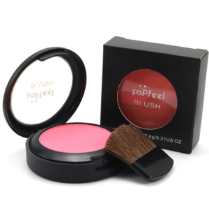 Wholesale Makeup Waterproof Face Compact Peach Color Powder Face Blushes