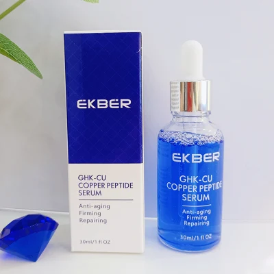 Wholesale Multi-Function Anti-Aging Repair Blue Copper Peptide Face Serum