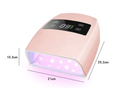 Wholesale New Nail Salon 96W UV LED Nail Lamp Nail Dryer Rechargeable Lamp Cordless LED UV Professional Lamp