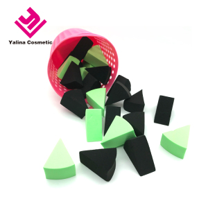 Wholesale Private Label Latex Free Disposable Wedge Makeup Sponge Triangle