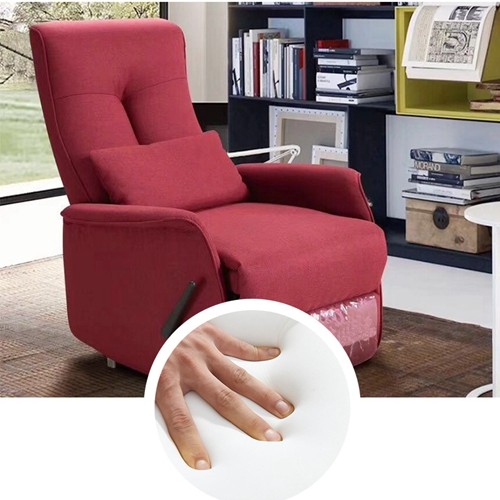 Italian-Style Capsule Sofa Single Leisure Sofa Living Room Household Manual Function Disposable Fabric Single Chair