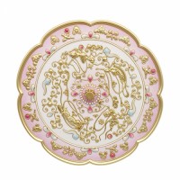 Pocket Metal Zinc Alloy Cultural Creative DIY 3D Relief Printing Ancient Style Single-sided Makeup Mirror