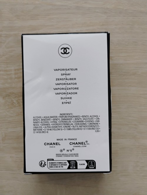 Chanel No 5 for Women 3.4 oz Eau de Perfum Spray Custom Engraved Bottle