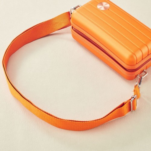 7''Inch Fashion Portable Blue PP Sporty Hard-shell Cosmetic Bag Storage Makeup case