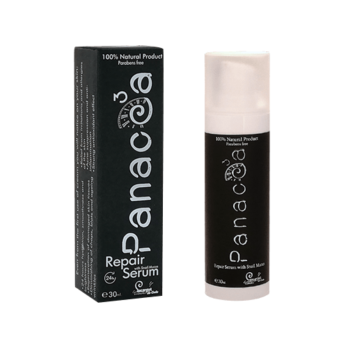 24h Repair Serum from snail secretion Panacea3 Silver Line