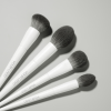 Custom Logo 18Pcs Minimalist White Makeup Brush Set Professional Soft Synthetic Fiber Cosmetic Brushes Wholesale OEM/ODM Factory