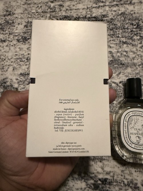DIPTYQUE L'EAU des HESPERIDES Eau de Toilette Spray 3.4 oz