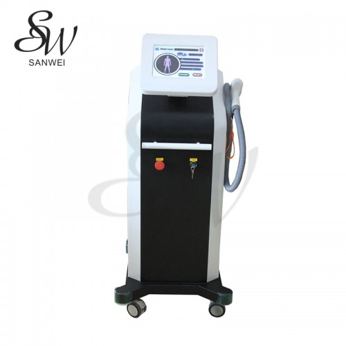 Sanwei skin rejuvenation 808nm hair removal diode laser beauty machine