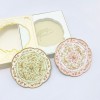Pocket Metal Zinc Alloy Cultural Creative DIY 3D Relief Printing Ancient Style Single-sided Makeup Mirror
