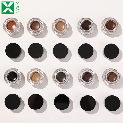 10 Colors High Pigmented Eyebrow Cream 24 Hour Wear Eyebrow Pomade