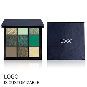 2019 New Eyeshadow Palettes 9 Colors Beauty Shimmer Glitter Matte Private Label Custom Obsessions Precious Stone Collection