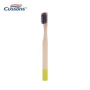 2021 Eco-Friendly natural biodegradable childrens toothbrush bamboo print logo bamboo toothbrush soft