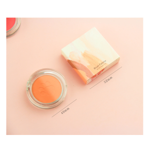 2021 New Arrival Private Label Highlighter Shimmy Cheek Blush Palette Professional Cosmetics
