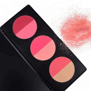 6 color mineral shimmer blush