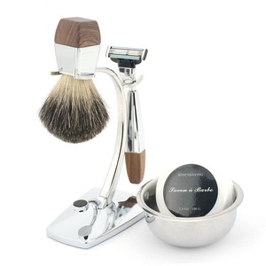 AIDEN--Wholesale shaving razor stand,travel shaving kit for man/china supplier beard brush set