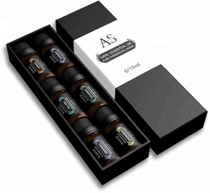 Amazon Hot Selling Factory Best Aromatherapy Top 6 Essential Oils 100% Pure & Therapeutic grade Basic Sampler Gift Set