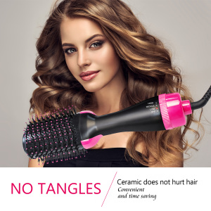 Amazon Top Seller Wholesale Hair Dryer Professional Hot Cold 1200W Hair Brush Dryer Comb One Step Airbrush Hair Dryer