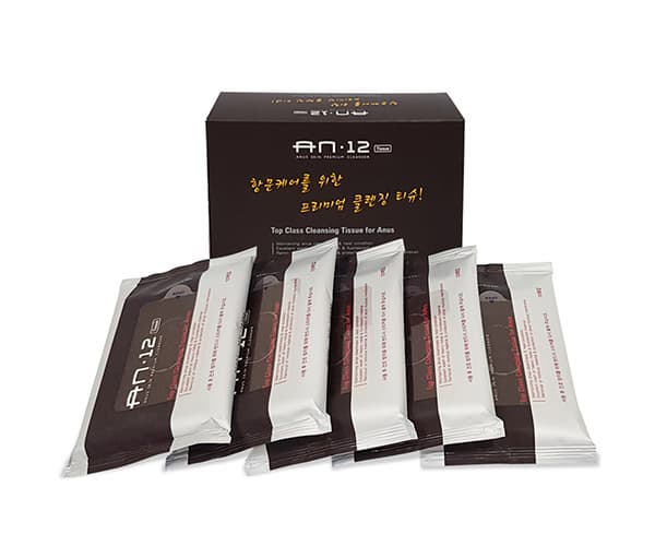 AN12 Anus Skin Premium Cleanser Tissue