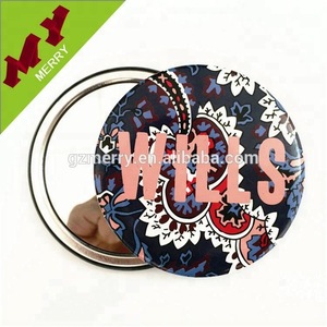 Beauty personal care single side custom makeup mirror / pocket mirror wholesale