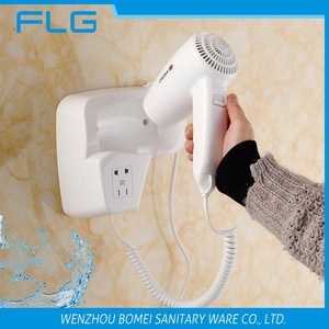 BM2101B ABS Wall Mounted Oem Well sale 1200W 12V professional Hair Dryer
