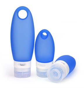 BPA Free Silicone Travel Bottle Travel Makeup Set