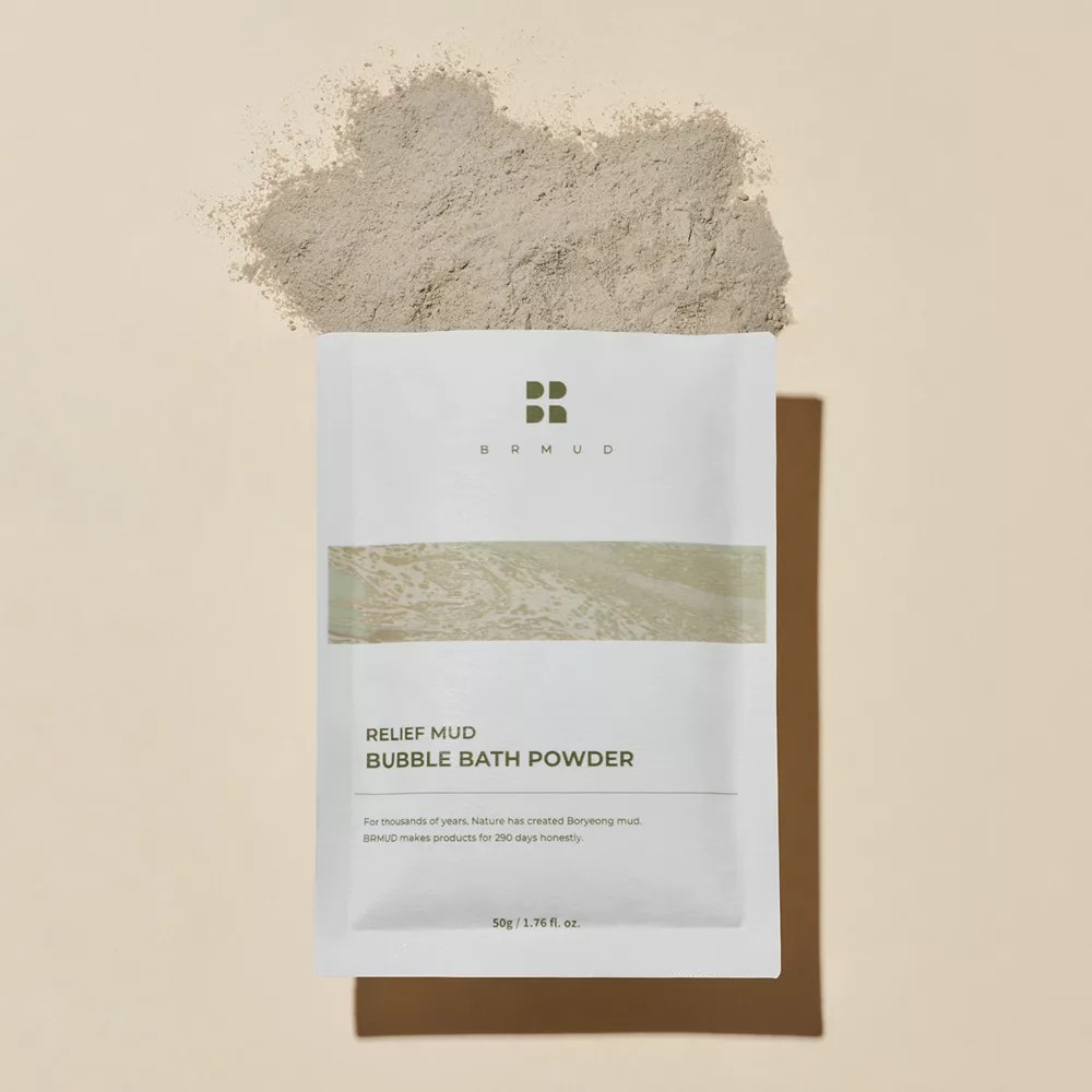 (BRMUD) Relief Mud Bubble Bath Powder 50g 6ea
