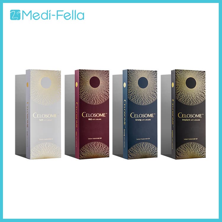 CELOSOME dermal filler HA filler Implant, Strong, Mid, Soft