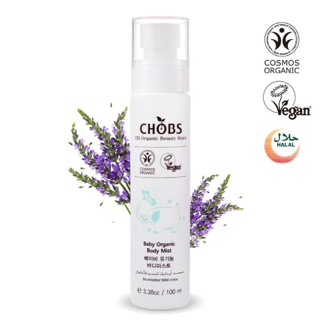 CHOBS Organic Baby Body Mist 100ml