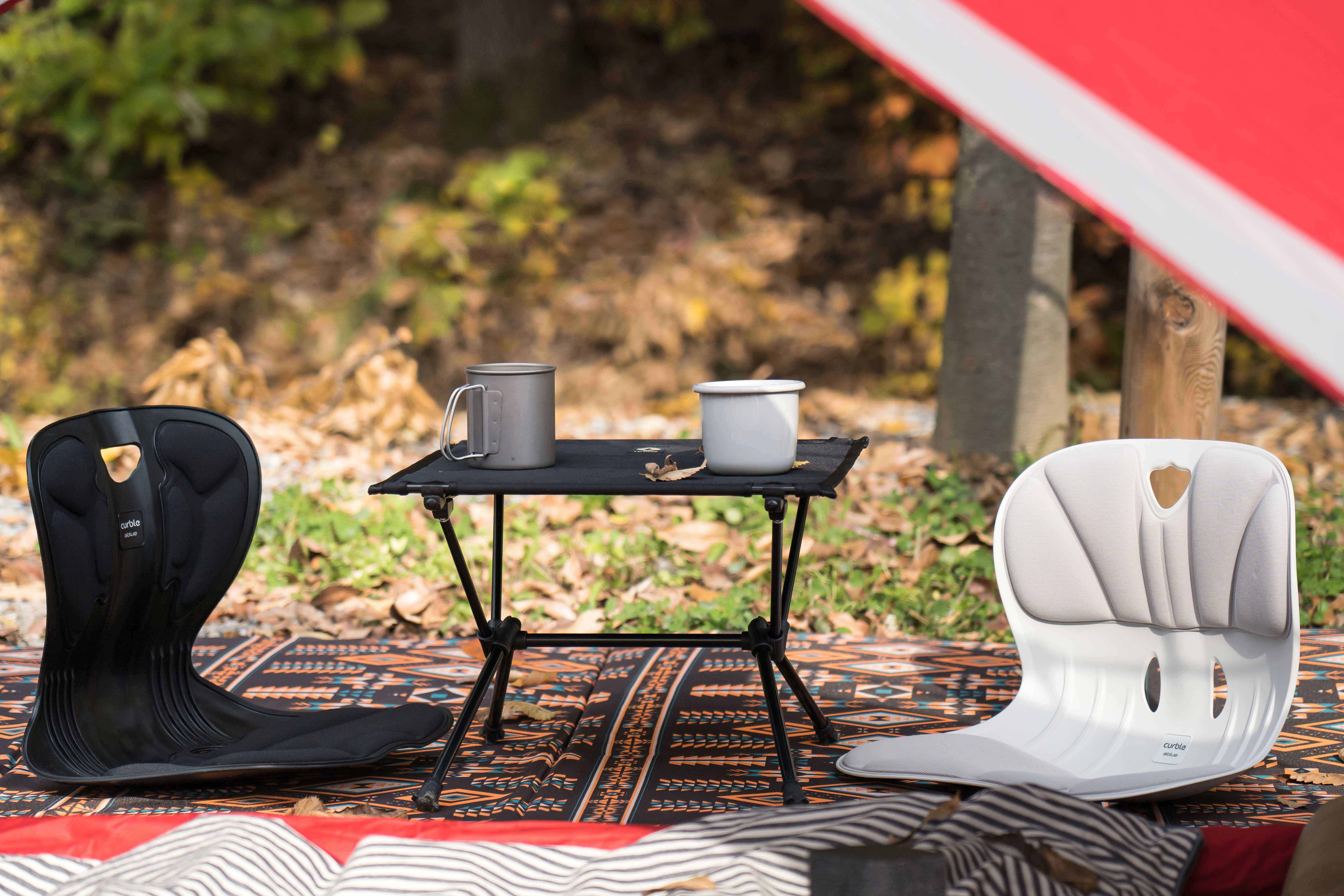 Curble Wider_Grey, Personal health care product the lower back for lumbar support