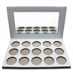 custom colors 15color Cosmetics make your own brand best eyeshadows,latest eye shadows with mirror