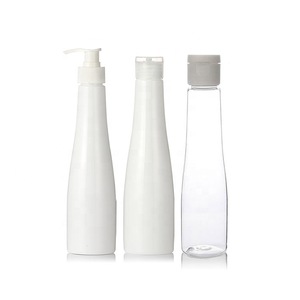 Custom Eco Friendly Empty PLA Plastic Biodegradable Cosmetic Packaging Shampoo Bottles with Pump cap, flip cap ect..