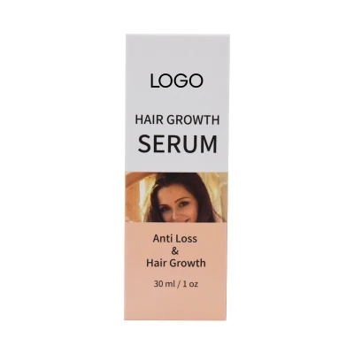 Customized Organic Products Fast Private Label Natural Hair Growth Serum