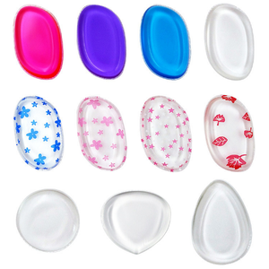 Direct factory washable beauty sponge, silicone makeup sponge for face