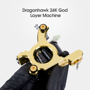 Dragonhawk 24K gold-plated tattoo machine Liner Machine Professional coil tattoo machine