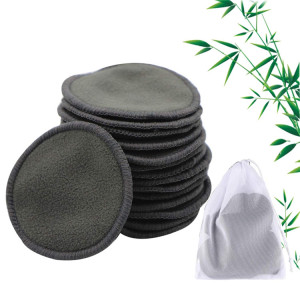 Eco Friendly Zero Waste Round bamboo Reusable Makeup Pad Cotton Facial Removal Pads Washable Cotton Pads