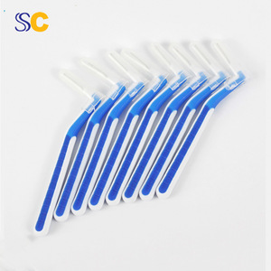 Factory made wholesale price interdental brush toothpick