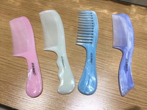 Factory Wholesale plastic comb and wide tooth hair comb