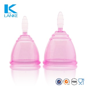 FDA Standard Reusable Silicone Menstrual Cup Lady Menstruation Cup