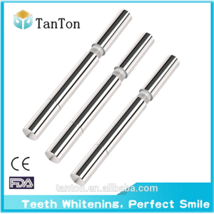 Free peroxide metal teeth whitening pen with nice retail box