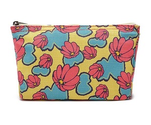 Girls fashion printing cosmetics storage travel case makeup