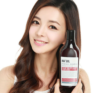[HA&#039;SOL] HIGH QUALITY Korean Cosmetic Hair Product anti-hairloss dandruff scalp care hair care INTENSIVE Herbal SHAMPOO