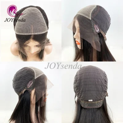 High Quality Unprocessed Human Hair Natural Color Straight Lace Top Kosher Wigs Human Hair Wigs Jewish Wig China Supplier
