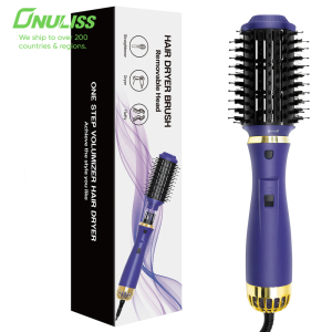 Hot Air Hair Dryer Brush Straightener Cepillo De Aire Secador 3 In 1 Hair Blow Dryer Brush