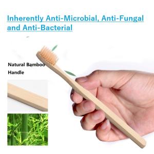 Hot sale new design eco friendly bamboo tooth brush charcoal infused bristle bamboo toothbrush